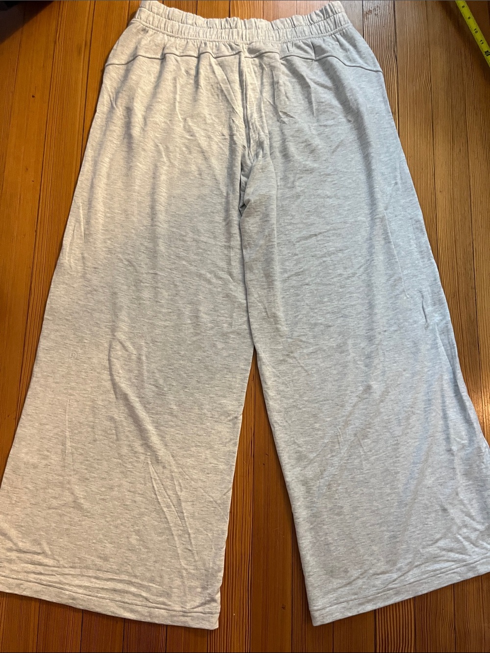 Lululemon Heather Gray Wide Leg Sweatpants - Picture 6 of 6